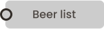Beer list